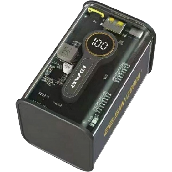 Power Bank Mobile AWEI 22.5W 20000Mah P180K Black
